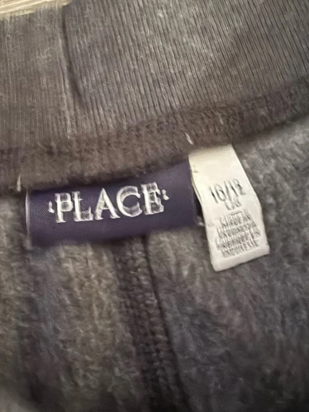 Children place Grey Kids Sweatpants Joggers